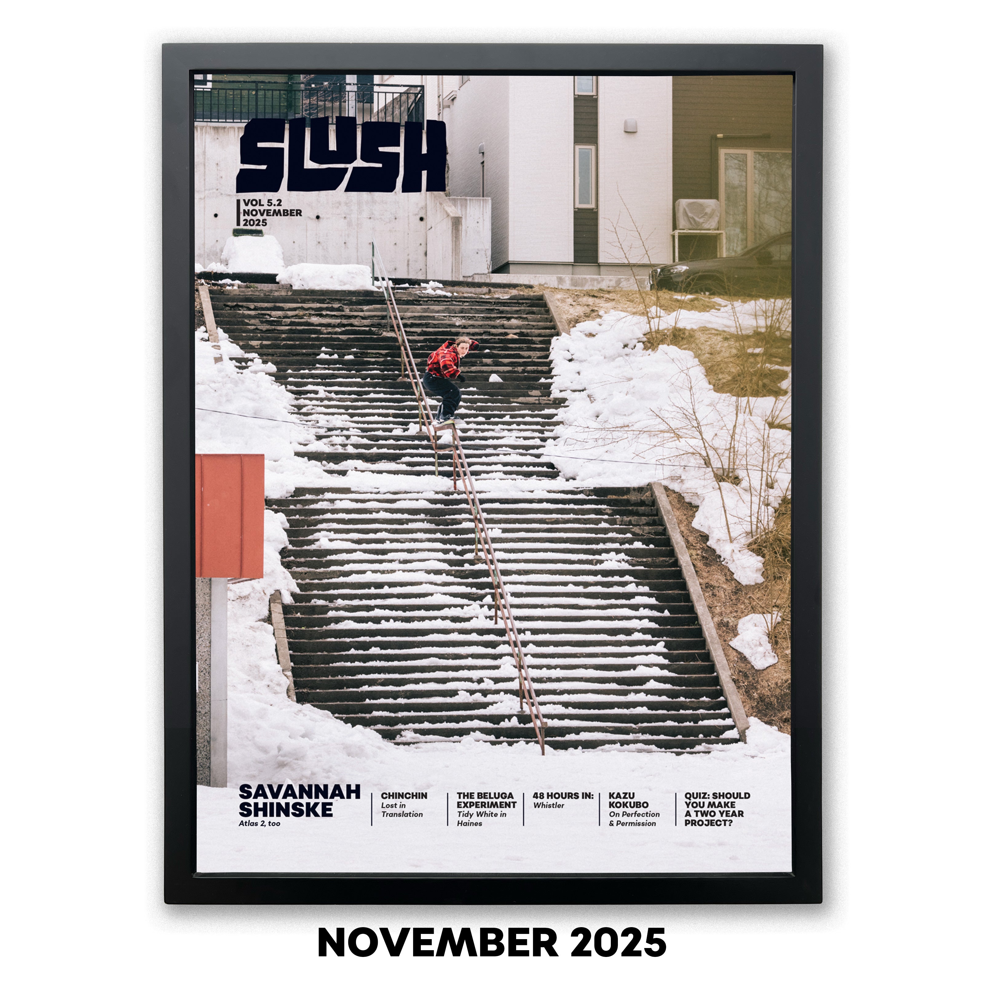 NOVEMBER 2025 - OVERSIZE SAVANNAH SHINSKE COVER POSTER